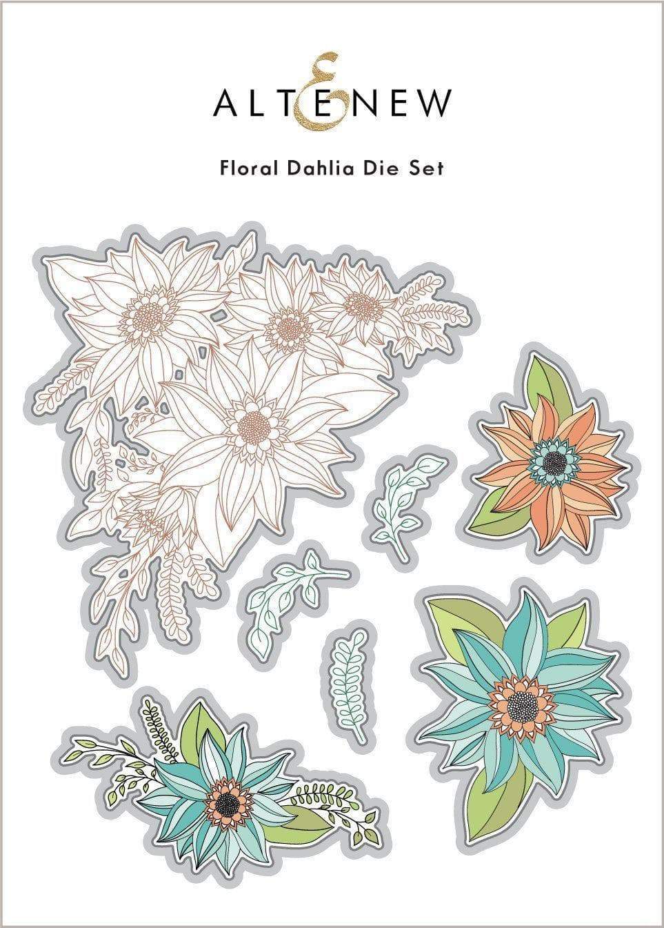 Stamp & Die Bundle Floral Dahlia Stamp & Die Bundle