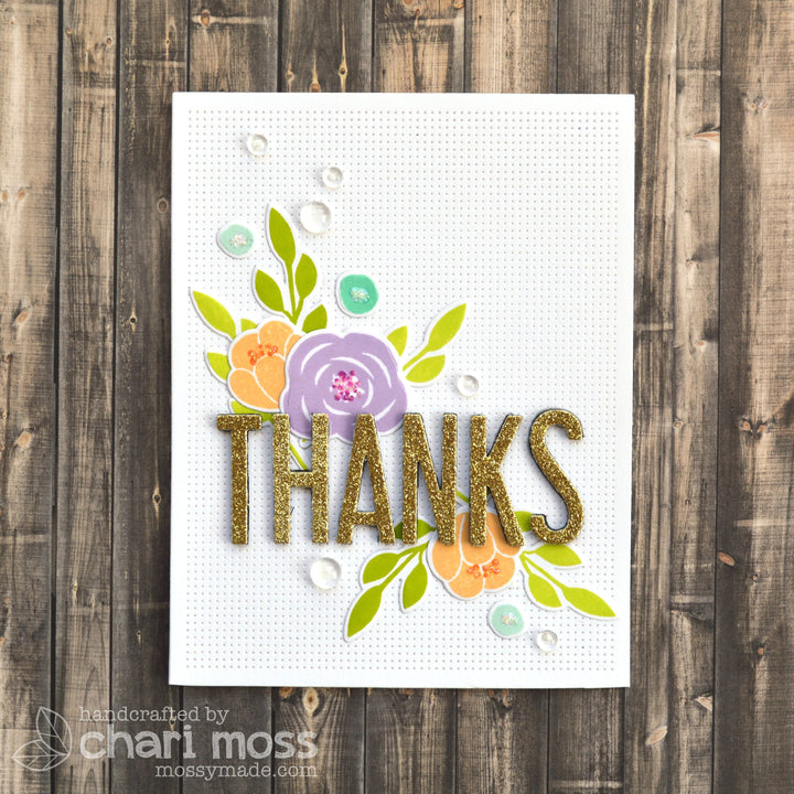 Stamp & Die Bundle Floral Elements