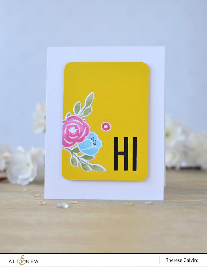 Stamp & Die Bundle Floral Elements