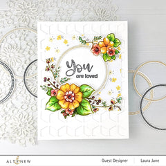 Stamp & Die Bundle Floral Halos