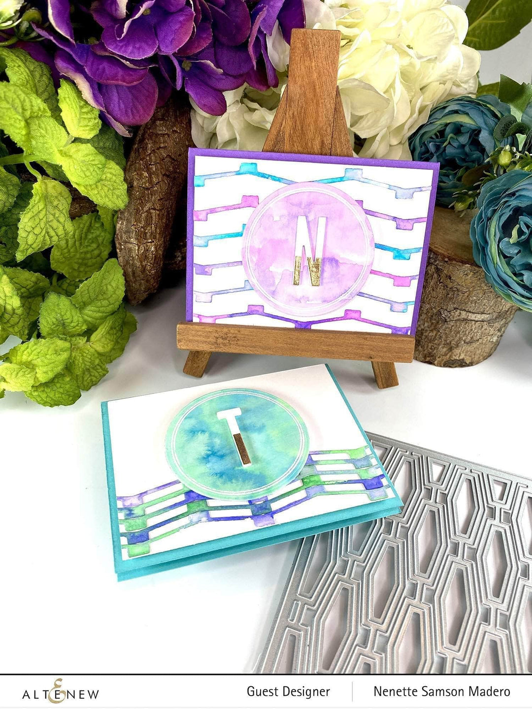 Stamp & Die Bundle Floral Halos
