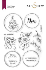Stamp & Die Bundle Floral Halos