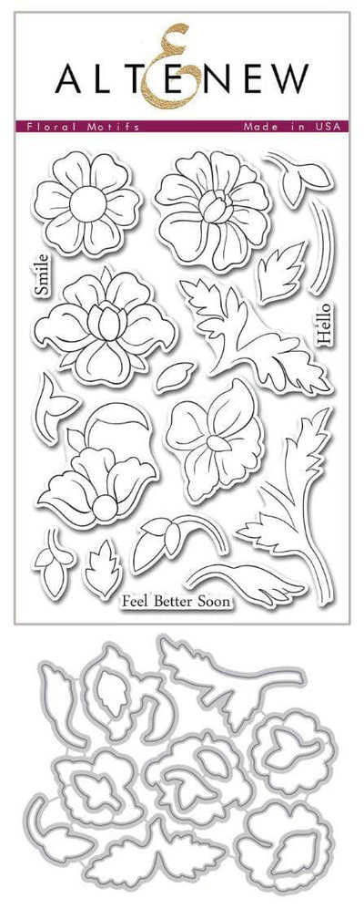 Stamp & Die Bundle Floral Motifs Stamp & Die Bundle