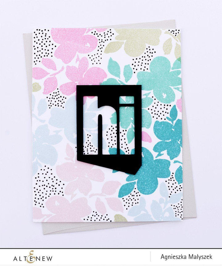 Stamp & Die Bundle Floral Shadow
