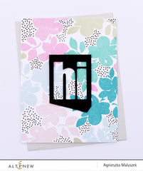 Stamp & Die Bundle Floral Shadow