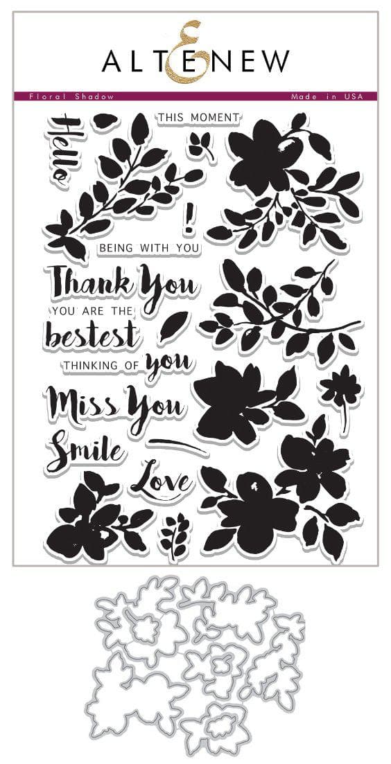 Stamp & Die Bundle Floral Shadow