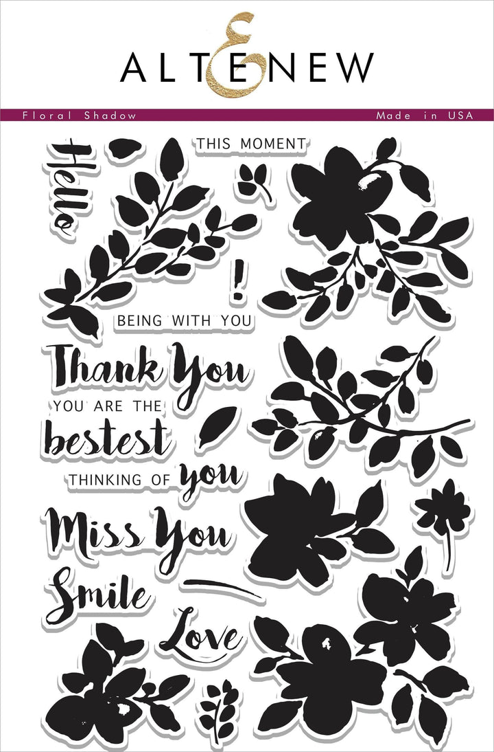 Stamp & Die Bundle Floral Shadow