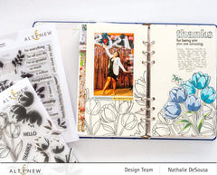 Stamp & Die Bundle Floral Thanks