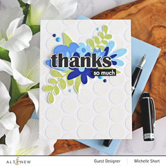 Stamp & Die Bundle Floral Thanks