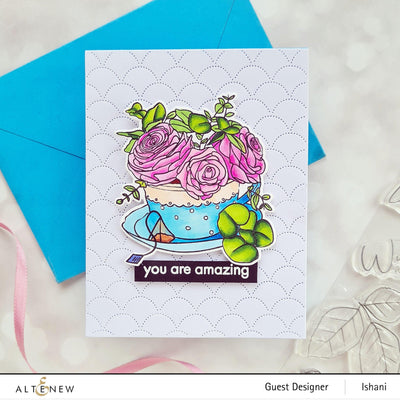 Stamp & Die Bundle Floral Thanks