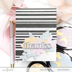Stamp & Die Bundle Floral Thanks