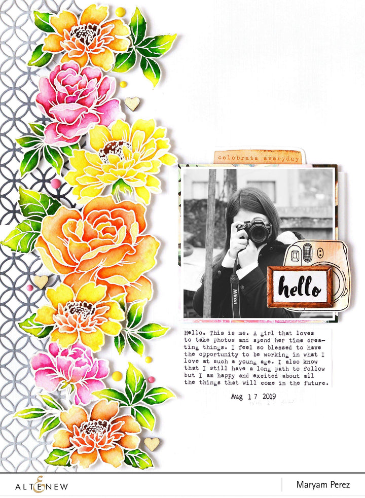 Stamp & Die Bundle Flower Garden