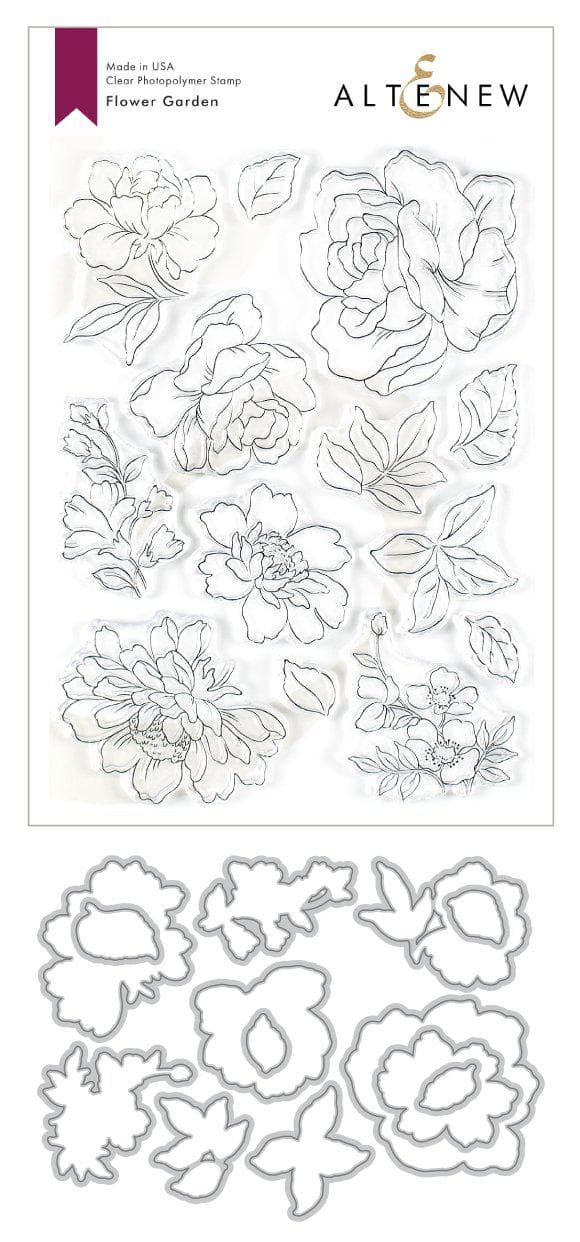 Stamp & Die Bundle Flower Garden