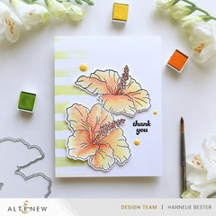 Stamp & Die Bundle Flowers And A Flamingo