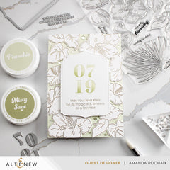 Stamp & Die Bundle Flowers And A Flamingo