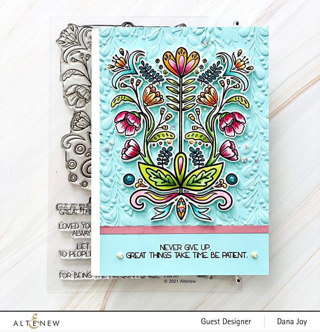 Stamp & Die Bundle Folk Art