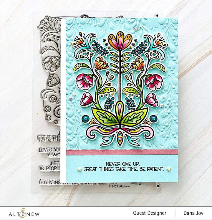 Stamp & Die Bundle Folk Art