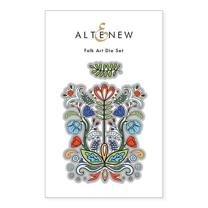 Stamp & Die Bundle Folk Art