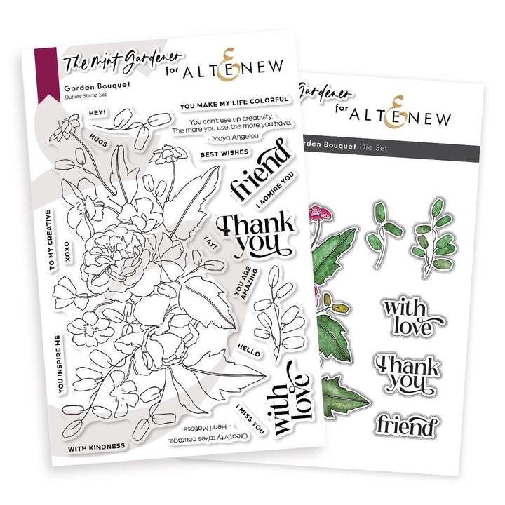 Stamp & Die Bundle Garden Bouquet