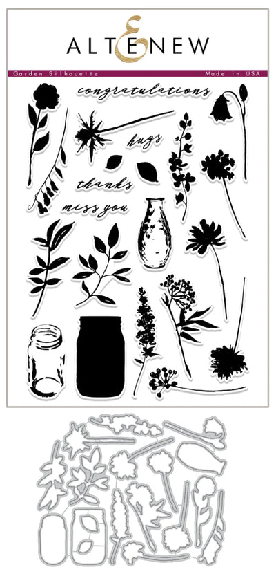 Stamp & Die Bundle Garden Silhouette