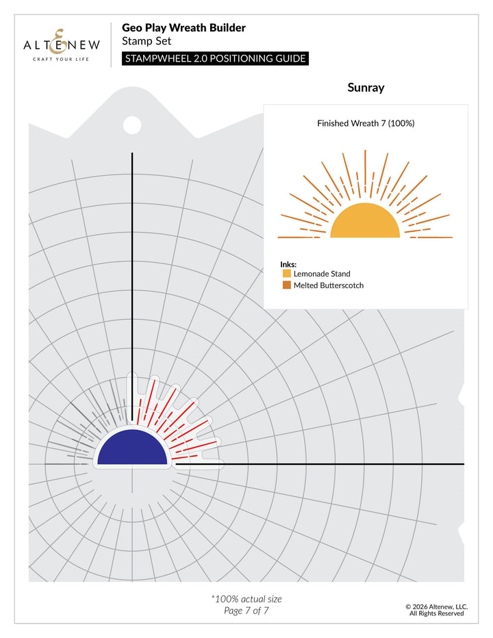 Stamp & Die Bundle Geo Play Wreath Builder