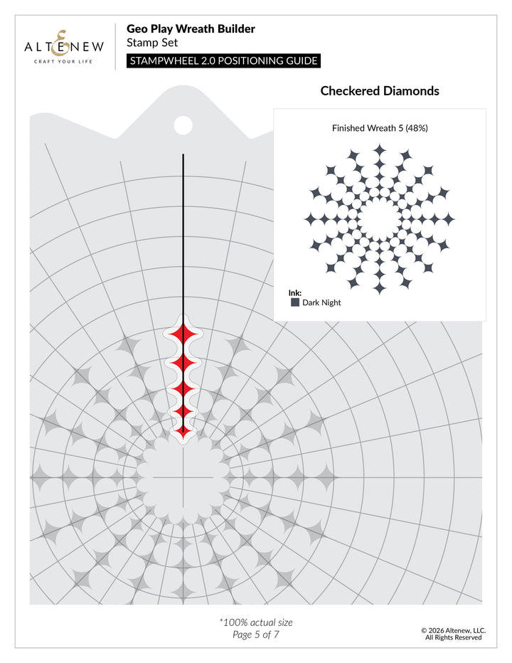 Stamp & Die Bundle Geo Play Wreath Builder