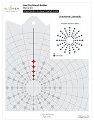 Stamp & Die Bundle Geo Play Wreath Builder