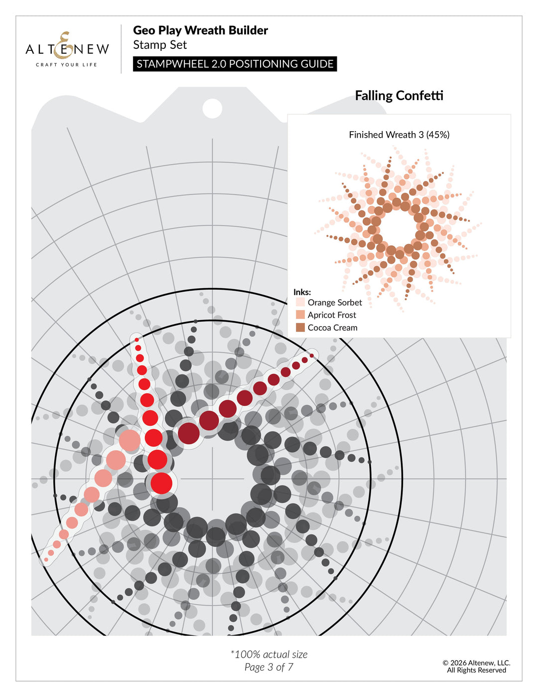 Stamp & Die Bundle Geo Play Wreath Builder