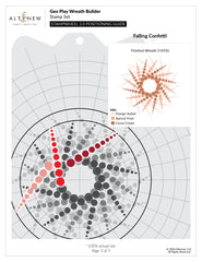 Stamp & Die Bundle Geo Play Wreath Builder