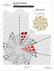 Stamp & Die Bundle Geo Play Wreath Builder