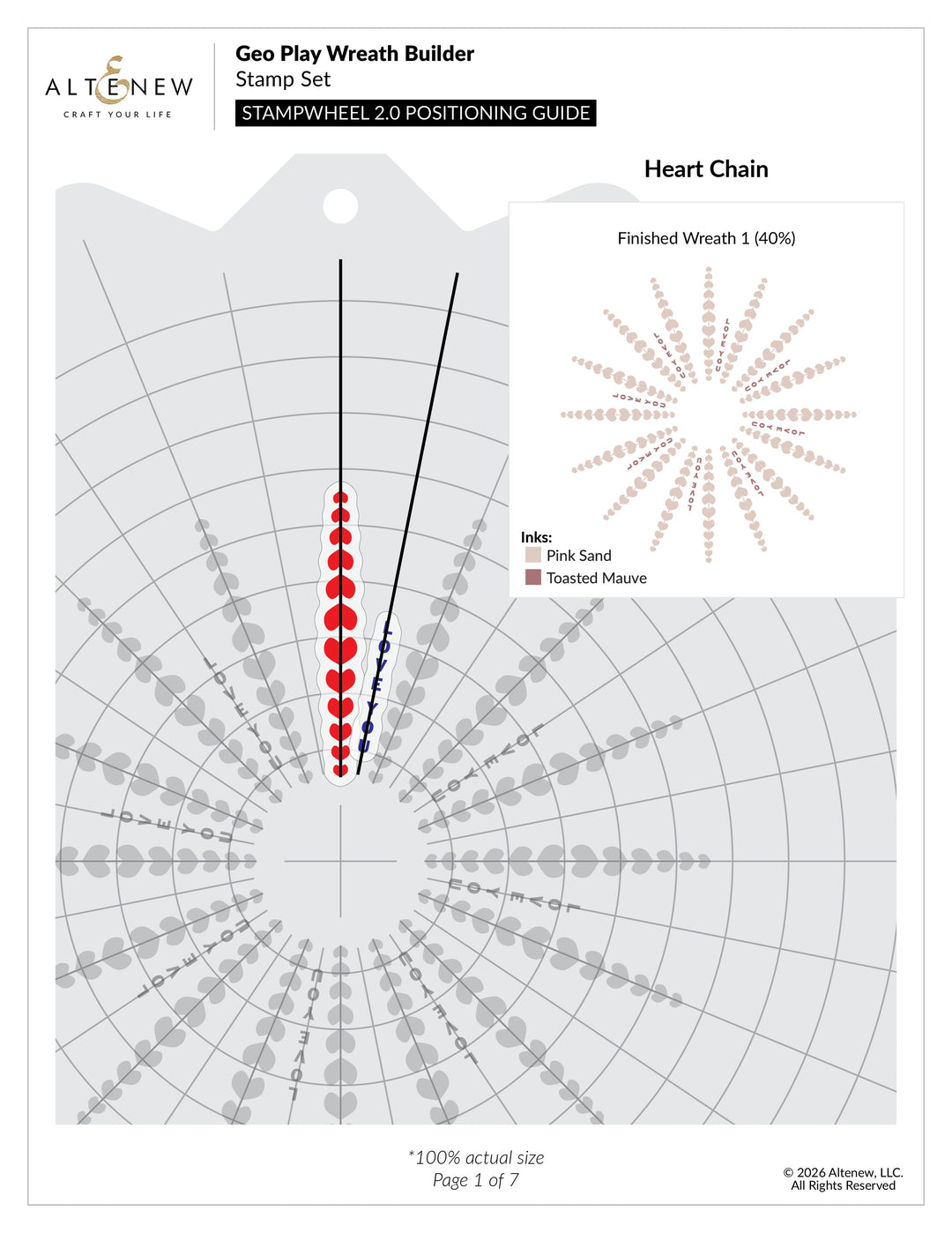Stamp & Die Bundle Geo Play Wreath Builder