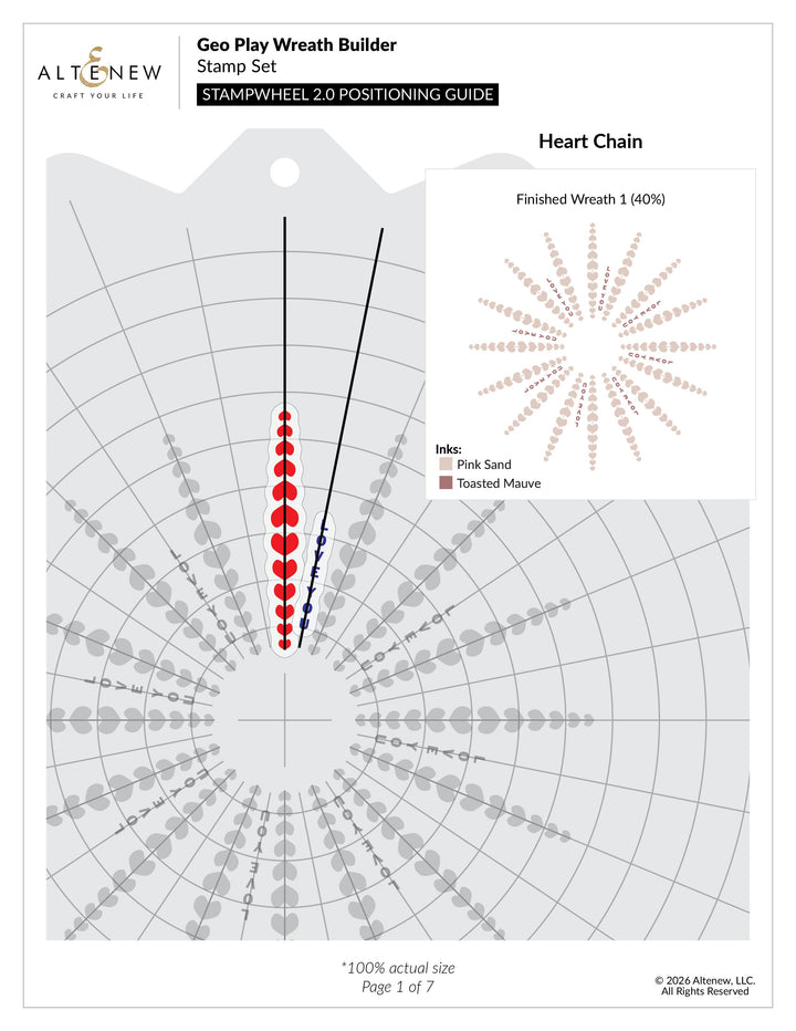 Stamp & Die Bundle Geo Play Wreath Builder