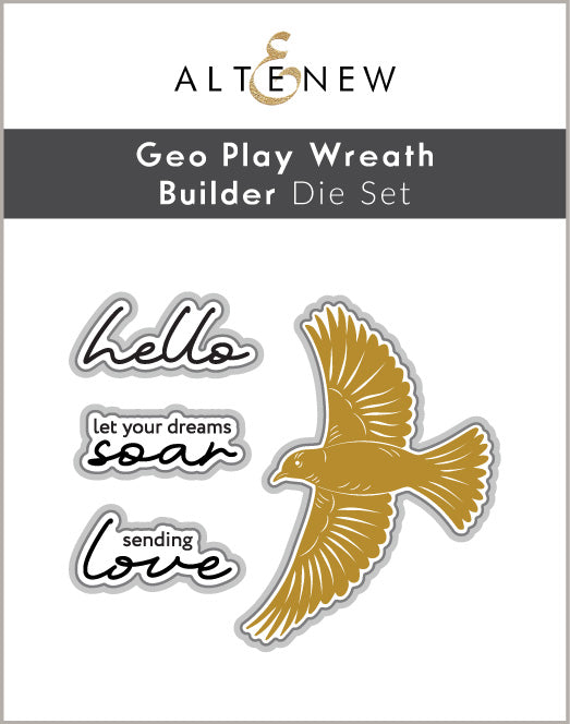 Stamp & Die Bundle Geo Play Wreath Builder