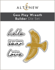 Stamp & Die Bundle Geo Play Wreath Builder