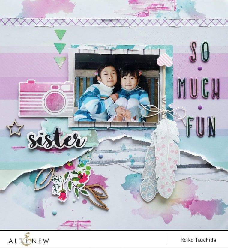 Stamp & Die Bundle Golden Feather