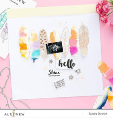 Stamp & Die Bundle Golden Feather