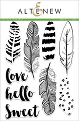 Stamp & Die Bundle Golden Feather