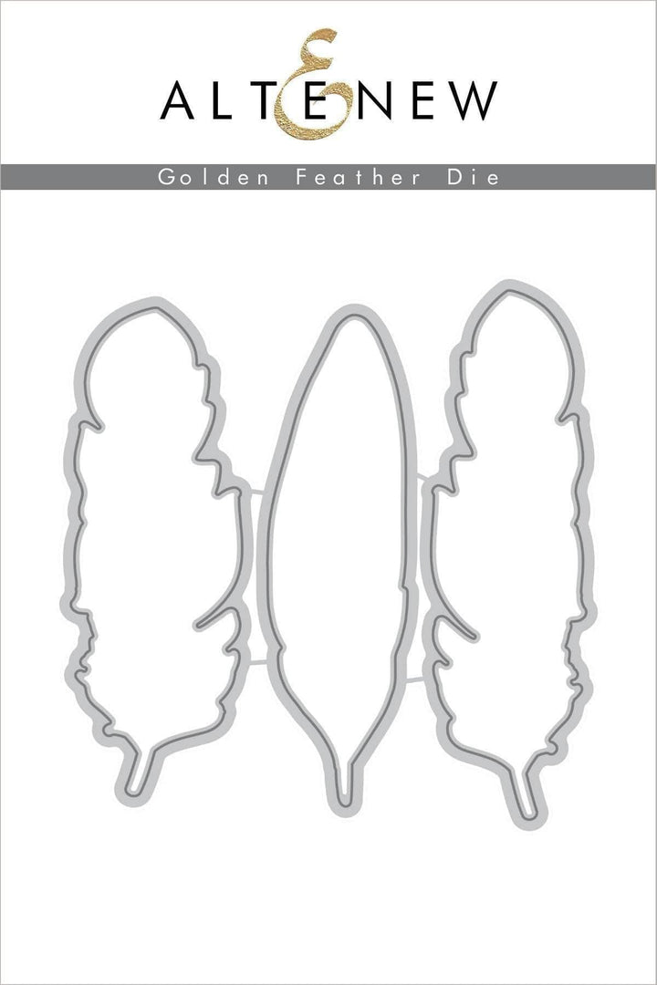 Stamp & Die Bundle Golden Feather