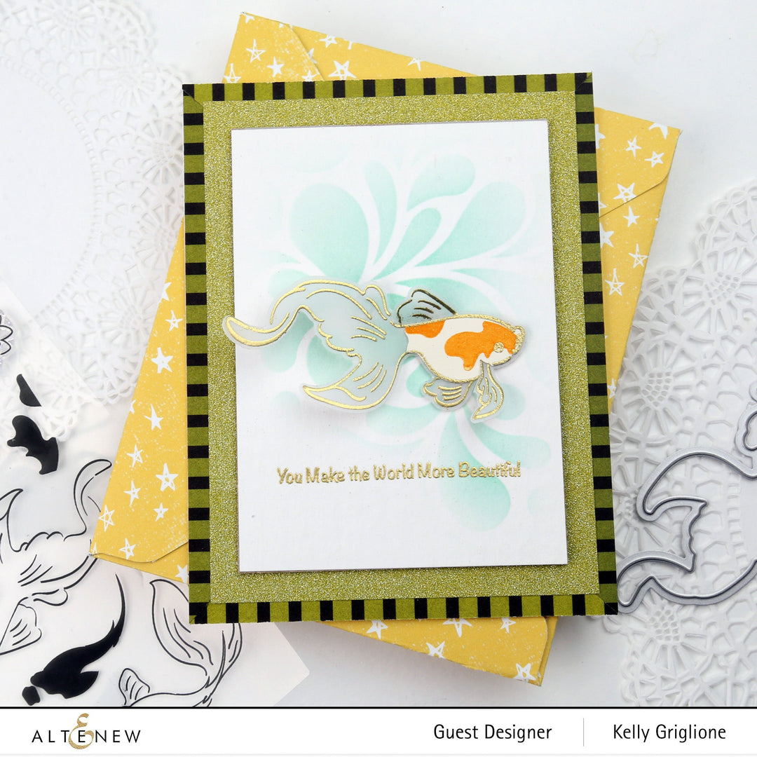 Stamp & Die Bundle Goldfish Pond