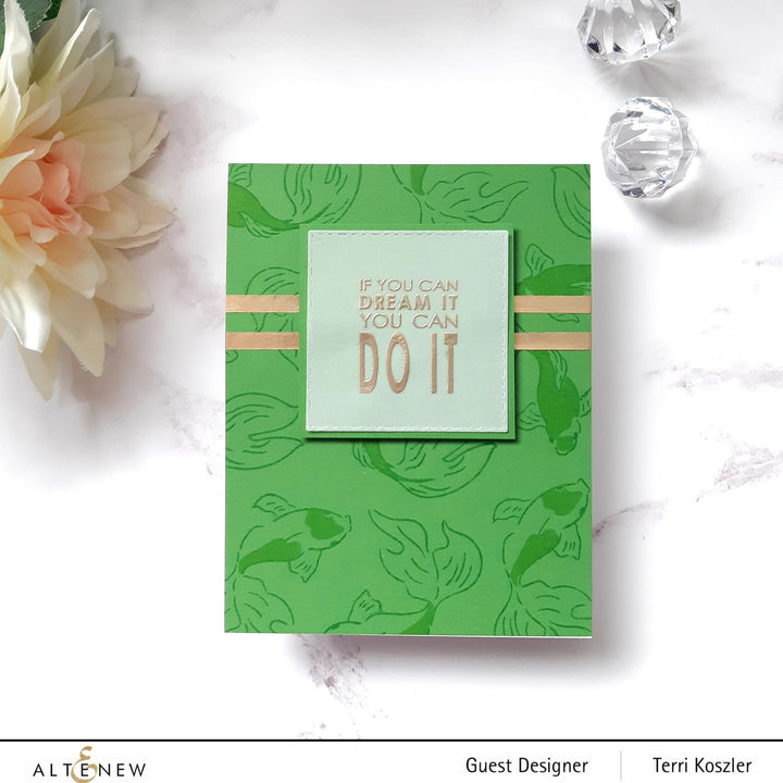 Stamp & Die Bundle Goldfish Pond