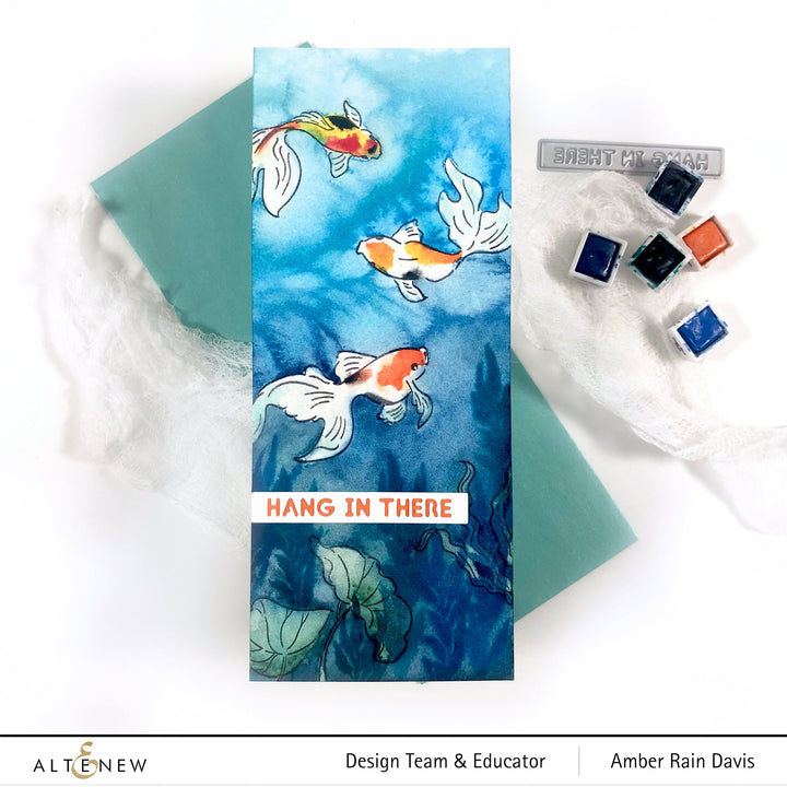 Stamp & Die Bundle Goldfish Pond