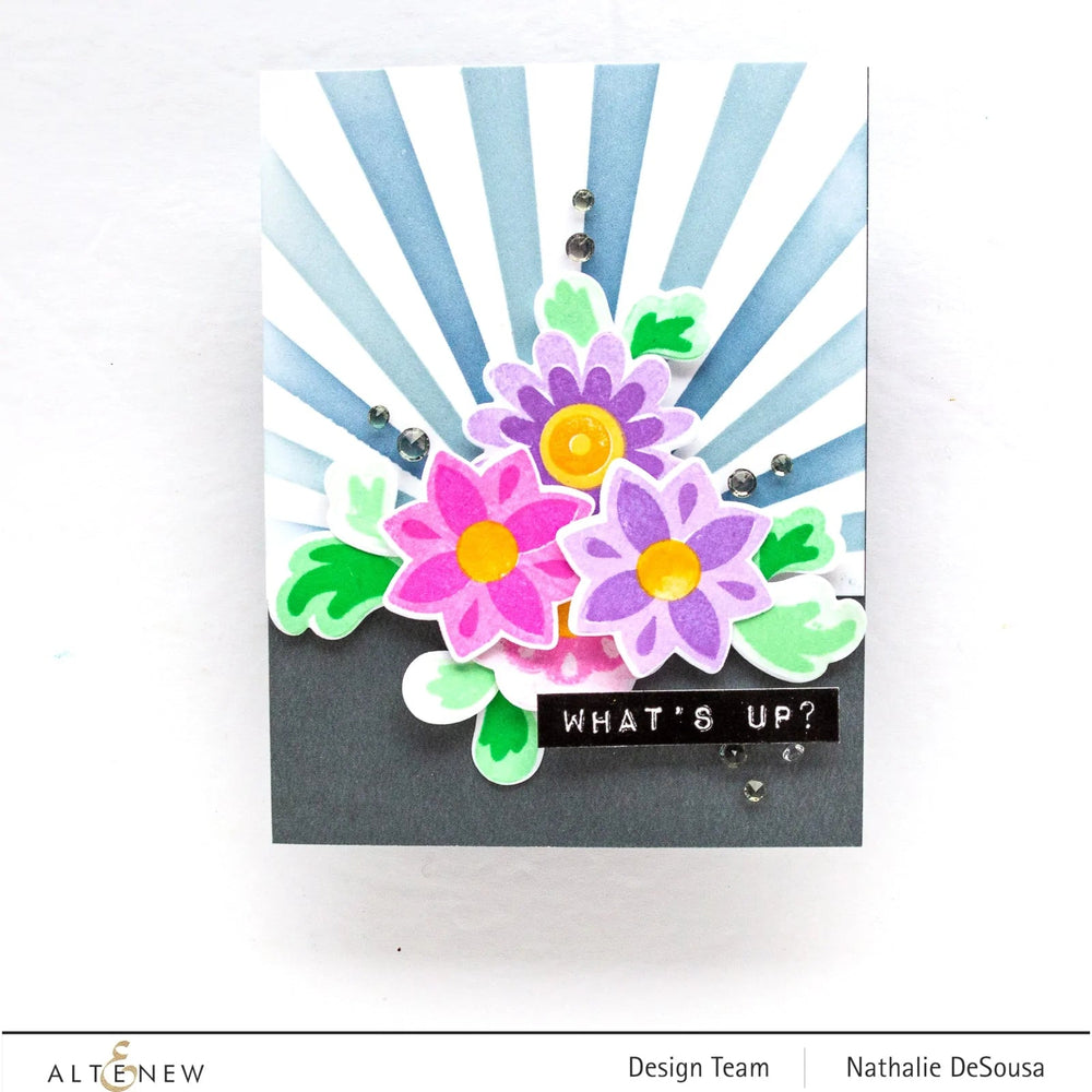 Stamp & Die Bundle Groovy Garden