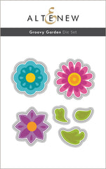 Stamp & Die Bundle Groovy Garden