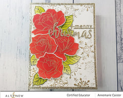 Stamp & Die Bundle Halftone Holidays Stamp & Die & Christmas Season Die Set Bundle