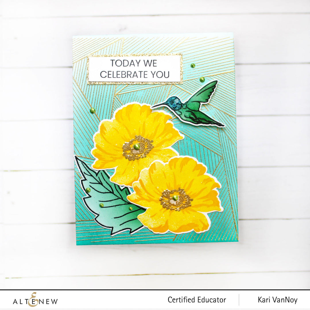 Stamp & Die Bundle Happy Flowers