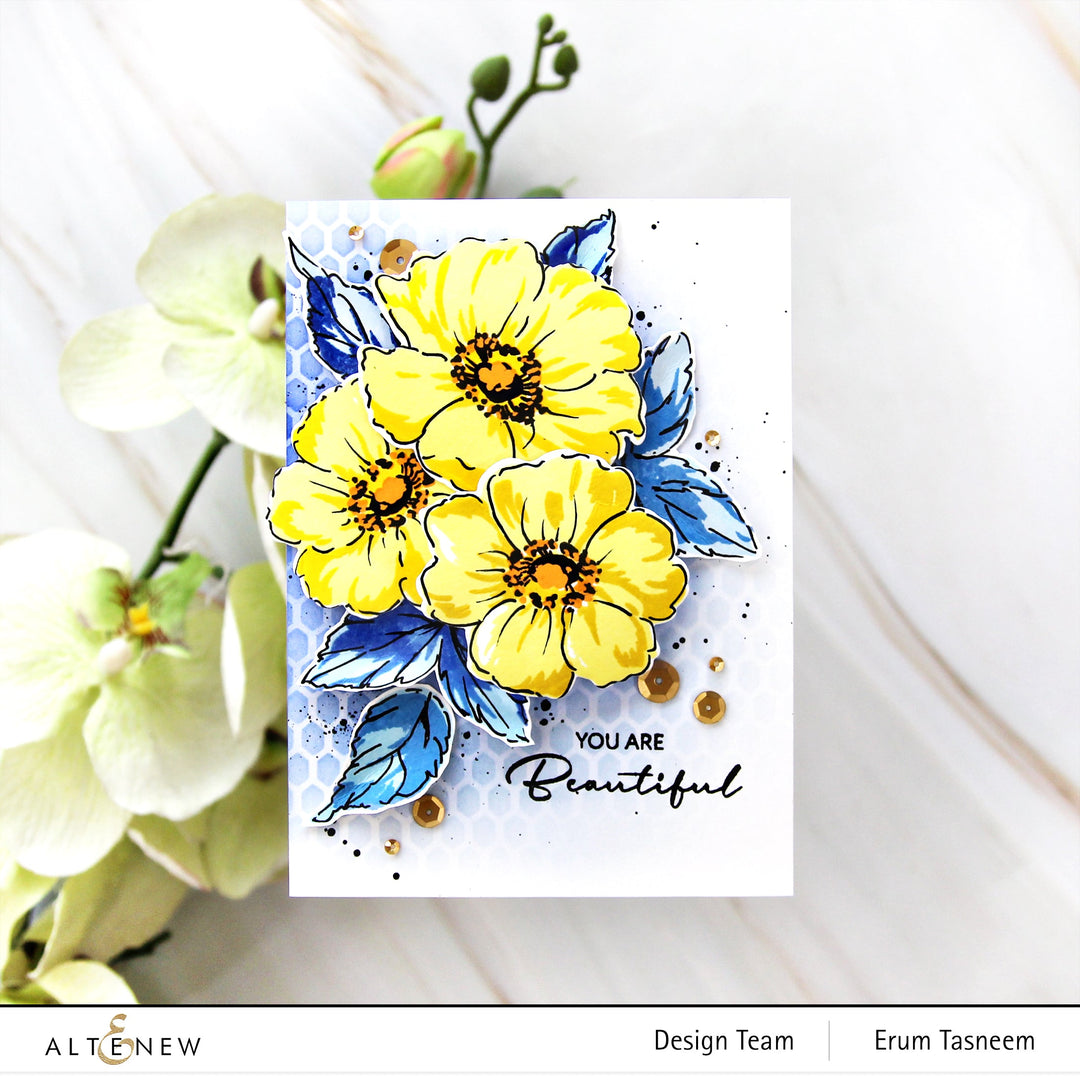 Stamp & Die Bundle Happy Flowers