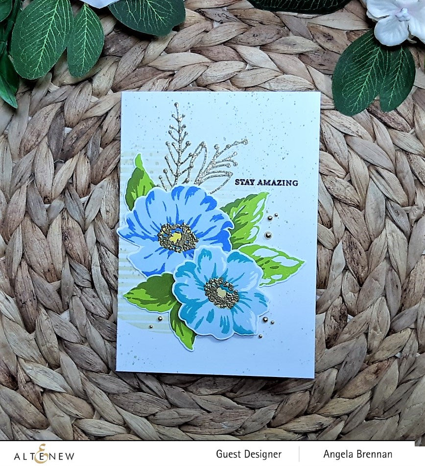 Stamp & Die Bundle Happy Flowers