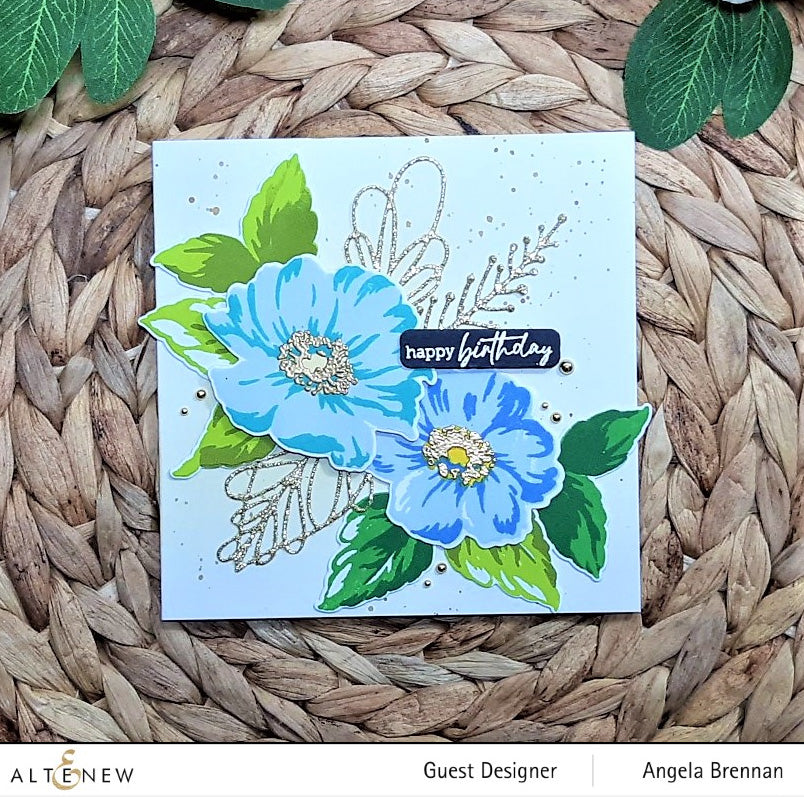 Stamp & Die Bundle Happy Flowers