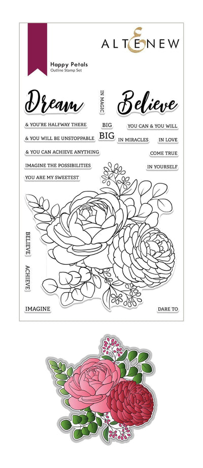 Stamp & Die Bundle Happy Petals