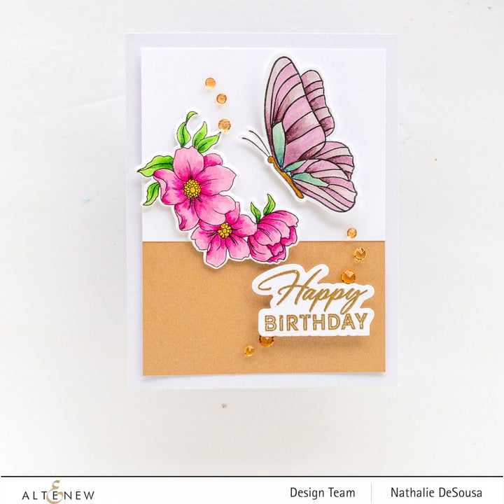 Stamp & Die Bundle Happy Sentiments